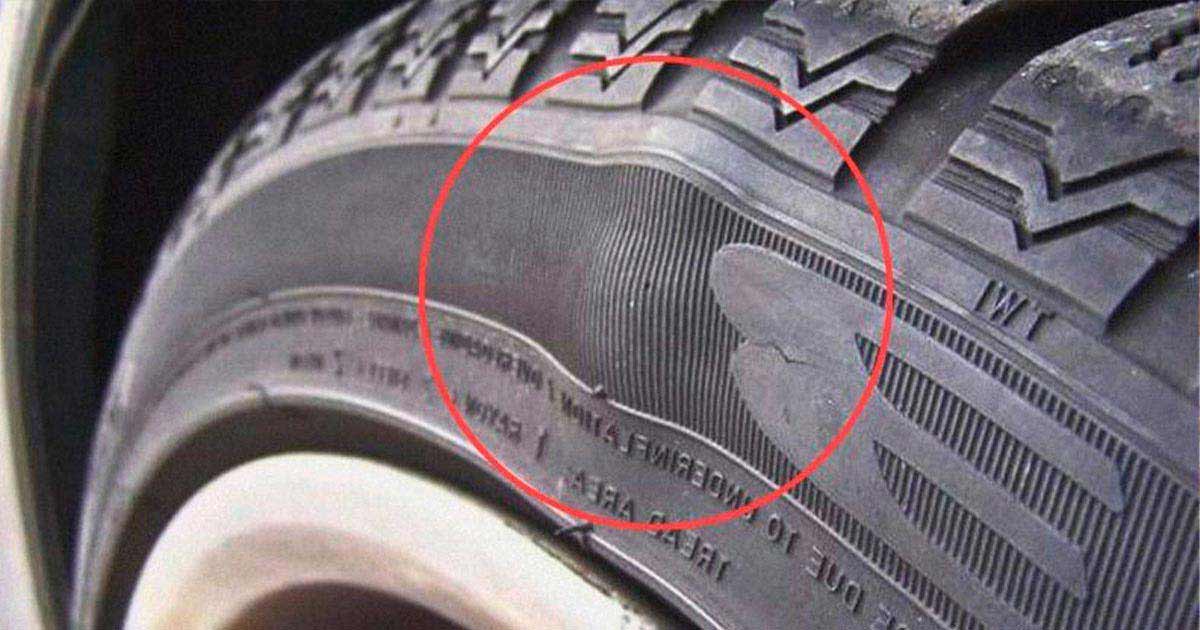 Bolha no pneu: é perigoso rodar assim?